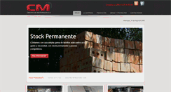 Desktop Screenshot of centrodemateriales.com.py